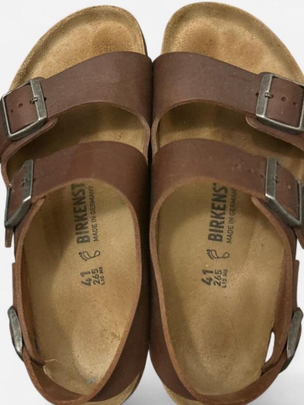 Birkenstock brown Arizona men sandals
